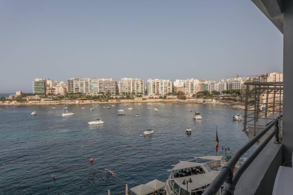 Saint Julian's St Julians' Sea Front, Spectacular View, Apartment מראה חיצוני תמונה
